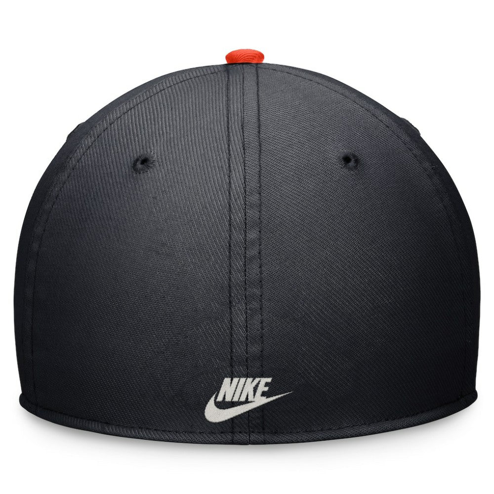 Houston Astros Cooperstown Collection Rewind Swooshflex Performance Hat Navy/Orange
