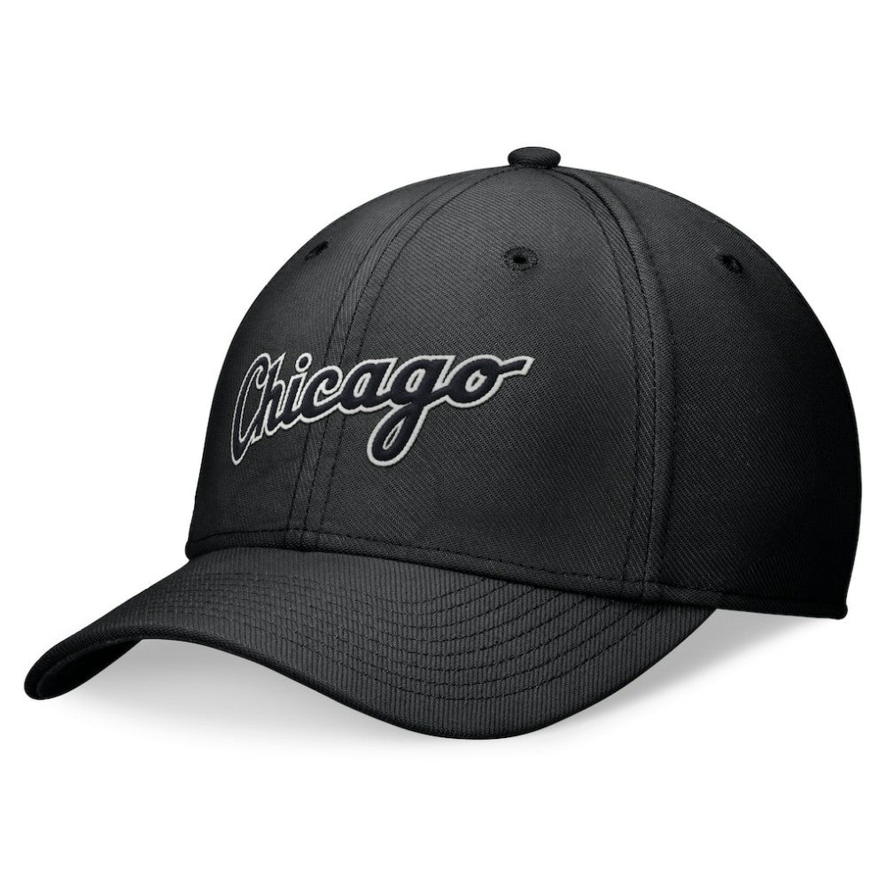 Chicago White Sox Performance Flex Hat Black