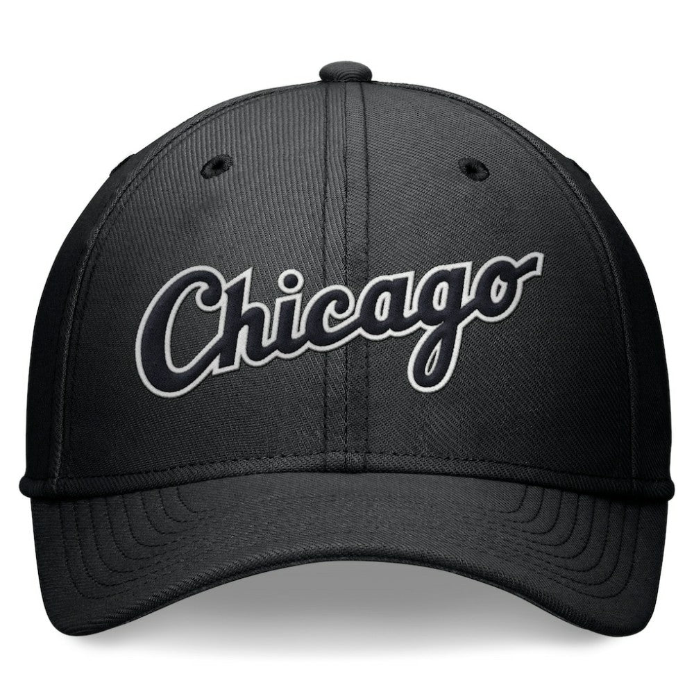 Chicago White Sox Performance Flex Hat Black