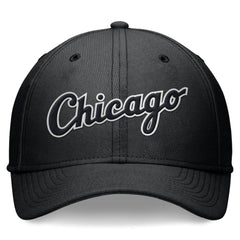 Chicago White Sox Performance Flex Hat Black