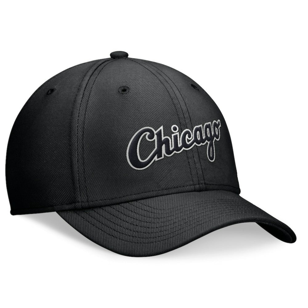 Chicago White Sox Performance Flex Hat Black