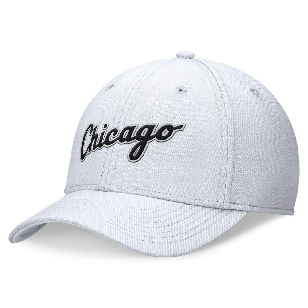 Chicago White Sox Performance Flex Hat White