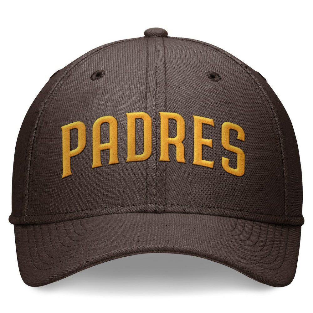 San Diego Padres Performance Flex Hat Brown