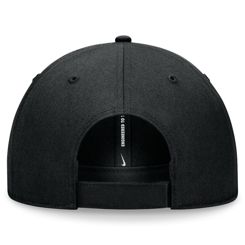 Miami Marlins Club Performance Adjustable Hat Black
