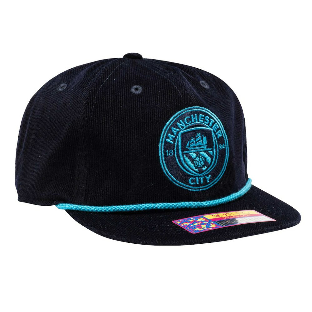Manchester City Snow Beach Adjustable Hat - Navy online