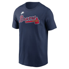 Tom Glavine Atlanta Braves Fuse Name & Number T-Shirt Navy