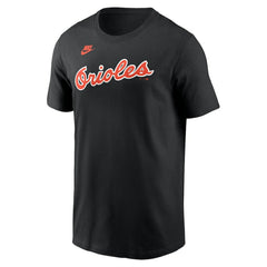 Cal Ripken Jr. Baltimore Orioles Fuse Name & Number T-Shirt Black