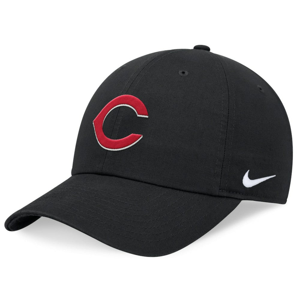 Cincinnati Reds Club Adjustable Hat Black