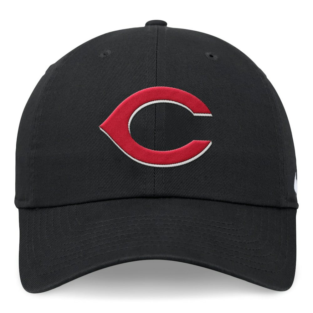 Cincinnati Reds Club Adjustable Hat Black