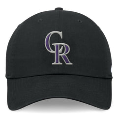 Colorado Rockies Club Adjustable Hat Black