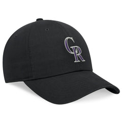 Colorado Rockies Club Adjustable Hat Black