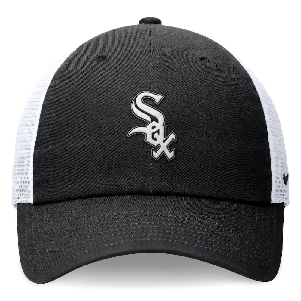 Chicago White Sox Club Trucker Adjustable Hat Black