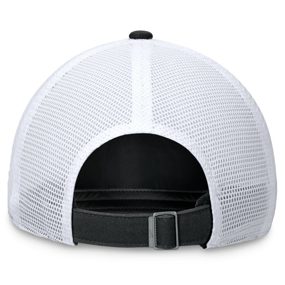 Colorado Rockies Wordmark Adjustable Trucker Hat Black