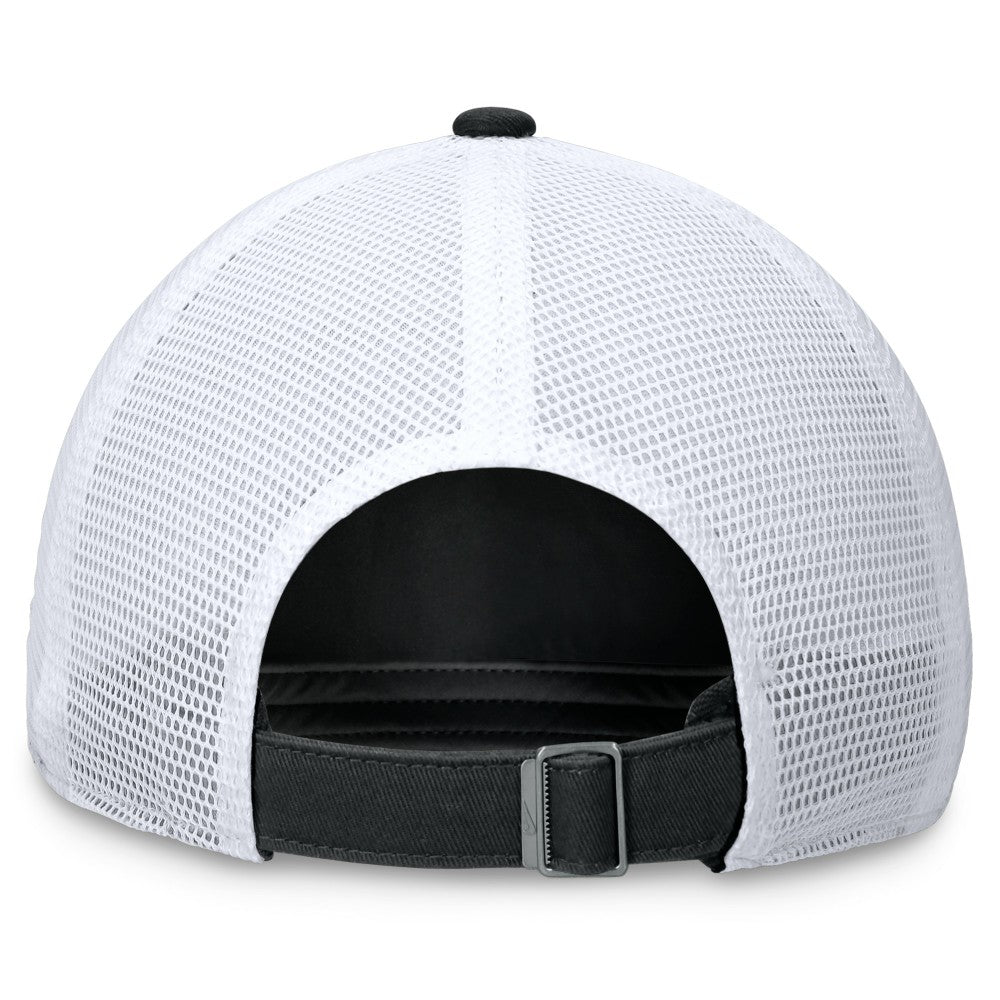 Miami Marlins Wordmark Adjustable Trucker Hat Black