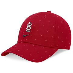 St. Louis Cardinals Primetime Print Club Adjustable Hat Red