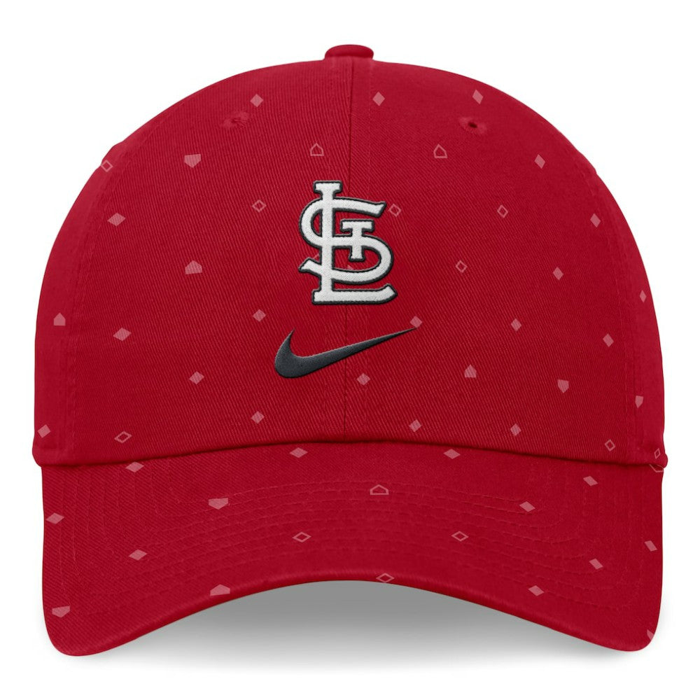 St. Louis Cardinals Primetime Print Club Adjustable Hat Red