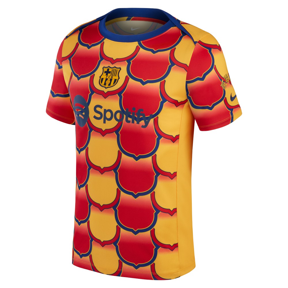 Barcelona 2023/24 Academy Pro Pre-Match Top - Gold sale