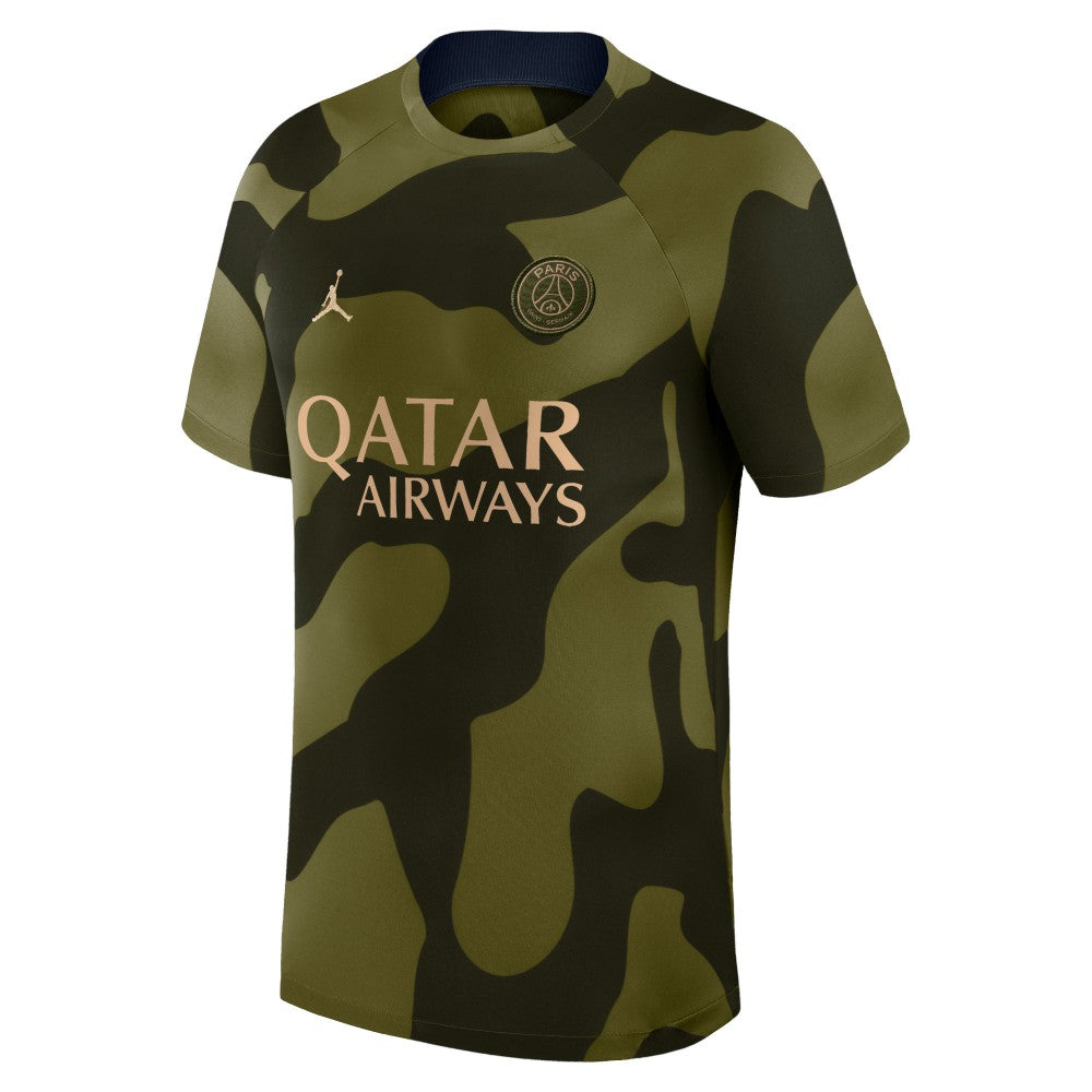 Paris Saint-Germain Jordan Brand 2023/24 Academy Pro Pre-Match Top - Olive sale