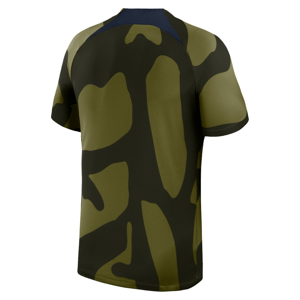 Paris Saint-Germain Jordan Brand 2023/24 Academy Pro Pre-Match Top - Olive sale