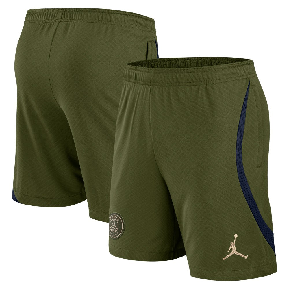 Paris Saint-Germain Jordan Brand Youth 2023/24 Fourth Strike Shorts - Olive online
