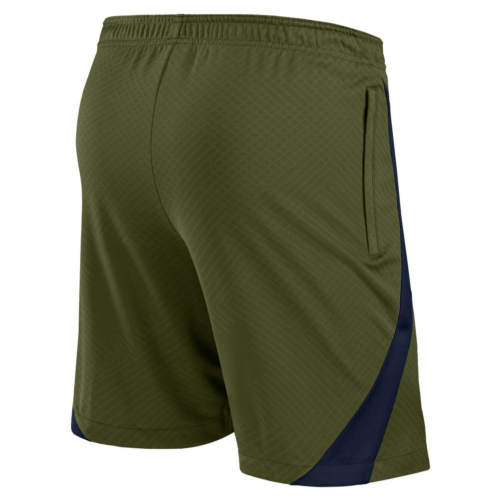 Paris Saint-Germain Jordan Brand Youth 2023/24 Fourth Strike Shorts - Olive online