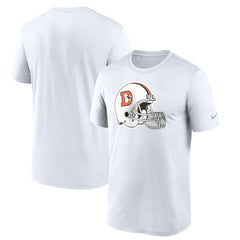 Denver Broncos Throwback Performance T-Shirt - White on sale