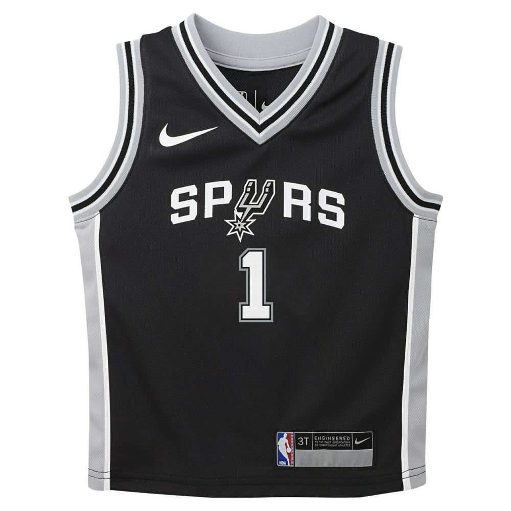 Victor Wembanyama San Antonio Spurs Preschool Swingman Player Jersey - Icon Edition - Black on sale