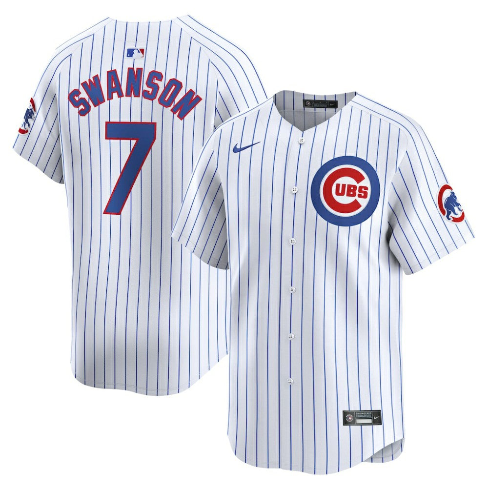 Dansby Swanson Chicago Cubs Home Limited Player Jersey White