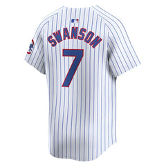 Dansby Swanson Chicago Cubs Home Limited Player Jersey White