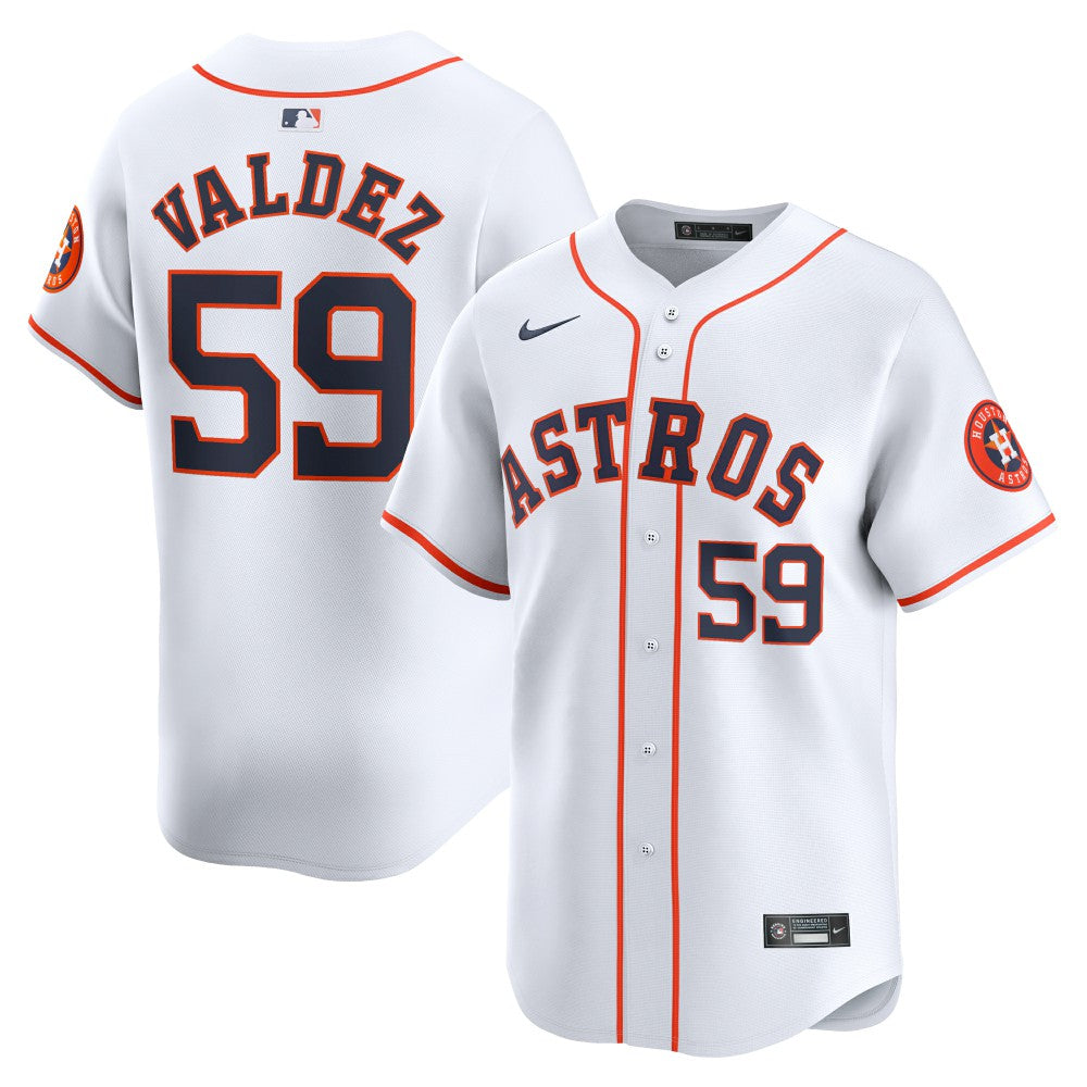 Framber Valdez Houston Astros Home Limited Player Jersey White