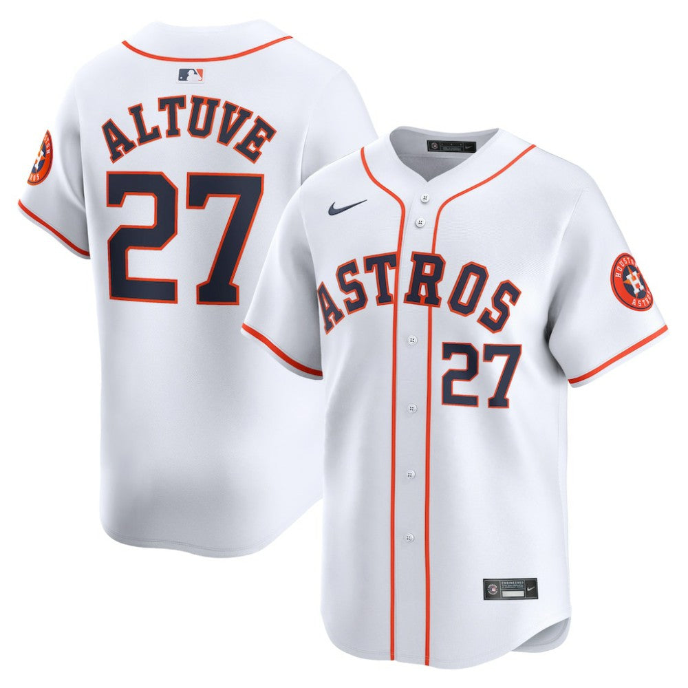 Jose Altuve Houston Astros Home Limited Player Jersey White
