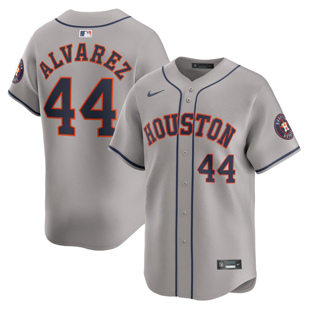 Yordan Alvarez Houston Astros Away Limited Player Jersey Gray