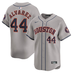 Yordan Alvarez Houston Astros Away Limited Player Jersey Gray