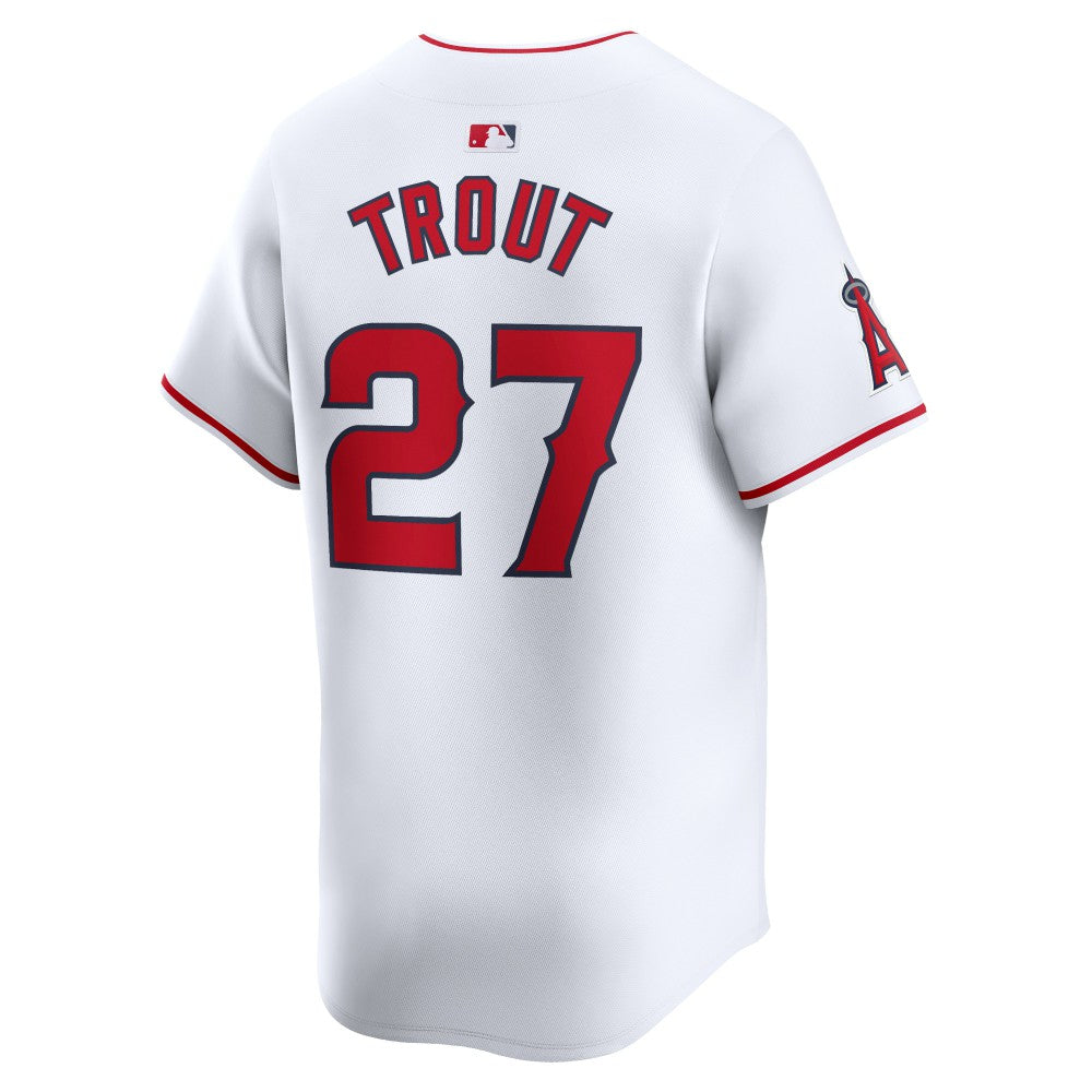 Mike Trout Los Angeles Angels Home Limited Player Jersey White