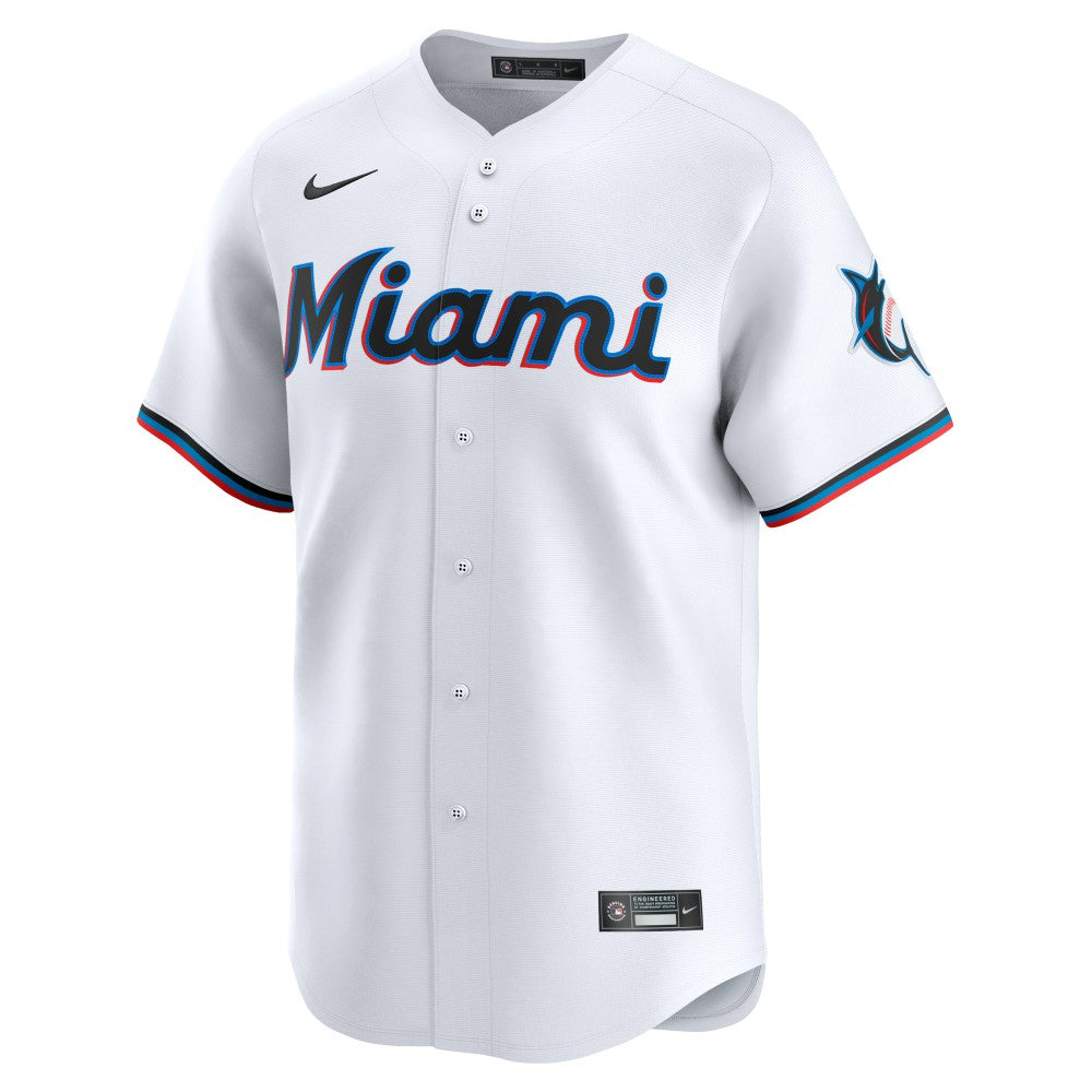 Sandy Alcantara Miami Marlins Home Limited Player Jersey White