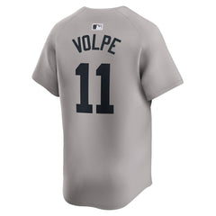 Anthony Volpe New York Yankees Away Limited Player Jersey Gray
