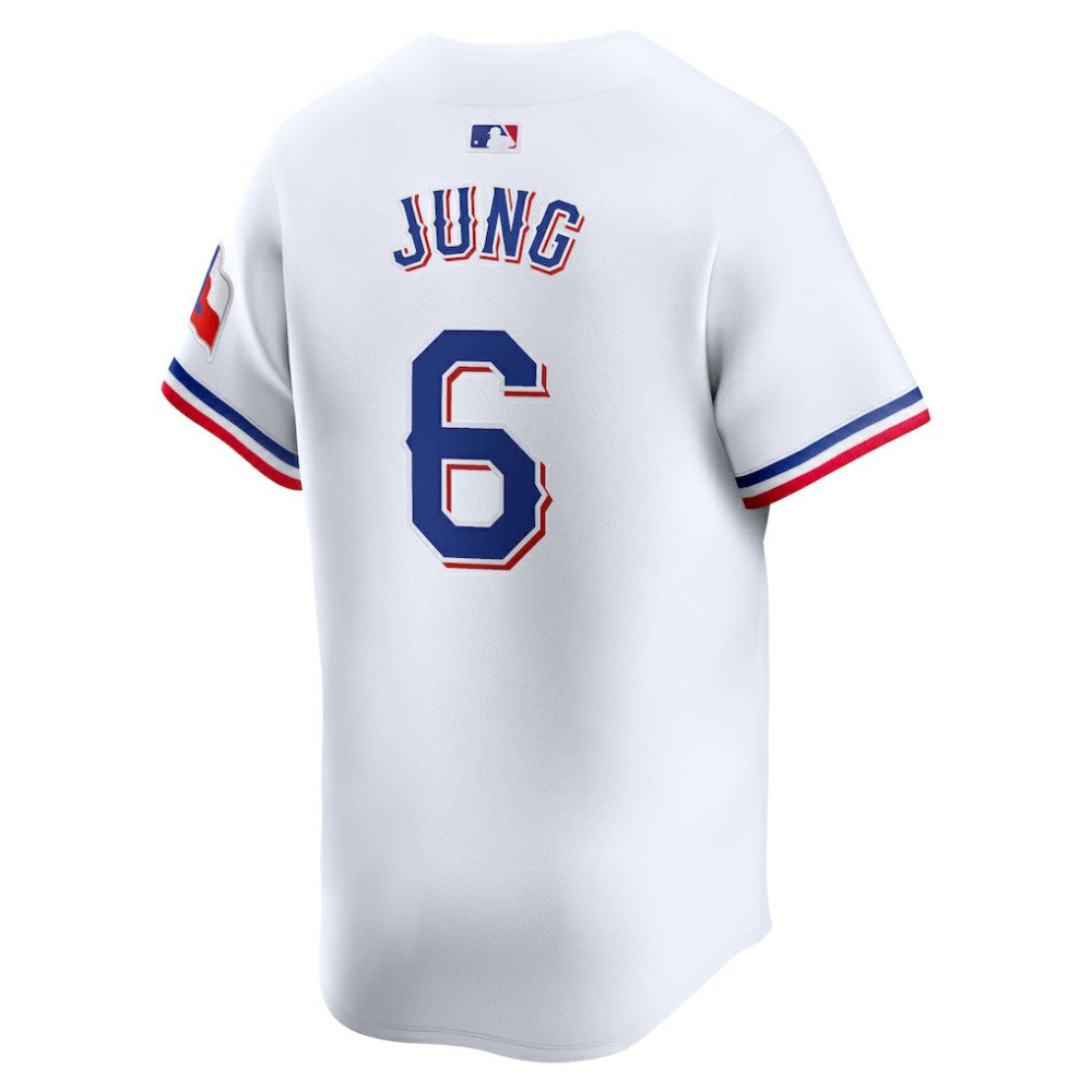Josh Jung Texas Rangers Home Limited Player Jersey White
