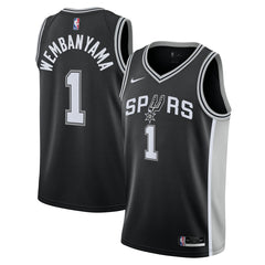 Victor Wembanyama San Antonio Spurs Youth Swingman Jersey - Icon Edition - Black for sale