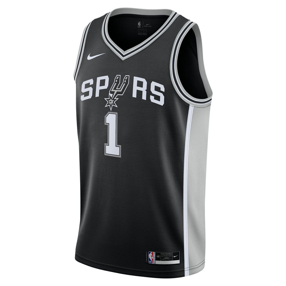 Victor Wembanyama San Antonio Spurs Youth Swingman Jersey - Icon Edition - Black for sale