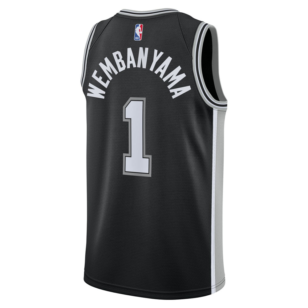 Victor Wembanyama San Antonio Spurs Youth Swingman Jersey - Icon Edition - Black for sale