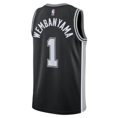 Victor Wembanyama San Antonio Spurs Youth Swingman Jersey - Icon Edition - Black for sale