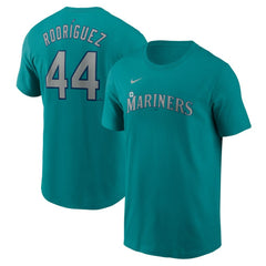 Julio Rodríguez Seattle Mariners Fuse Name & Number T-Shirt Teal