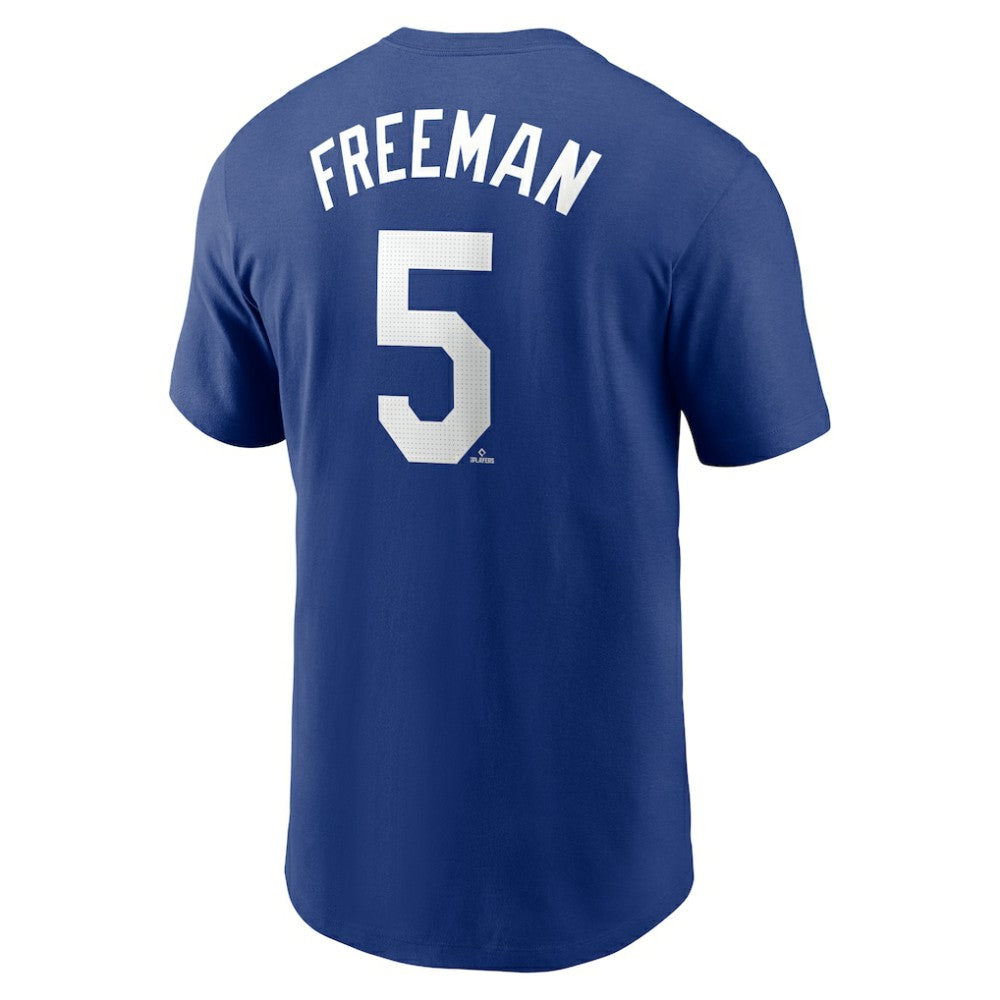 Freddie Freeman Los Angeles Dodgers Fuse Name & Number T-Shirt Royal