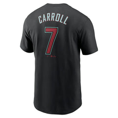 Corbin Carroll Arizona Diamondbacks Fuse Name & Number T-Shirt Black