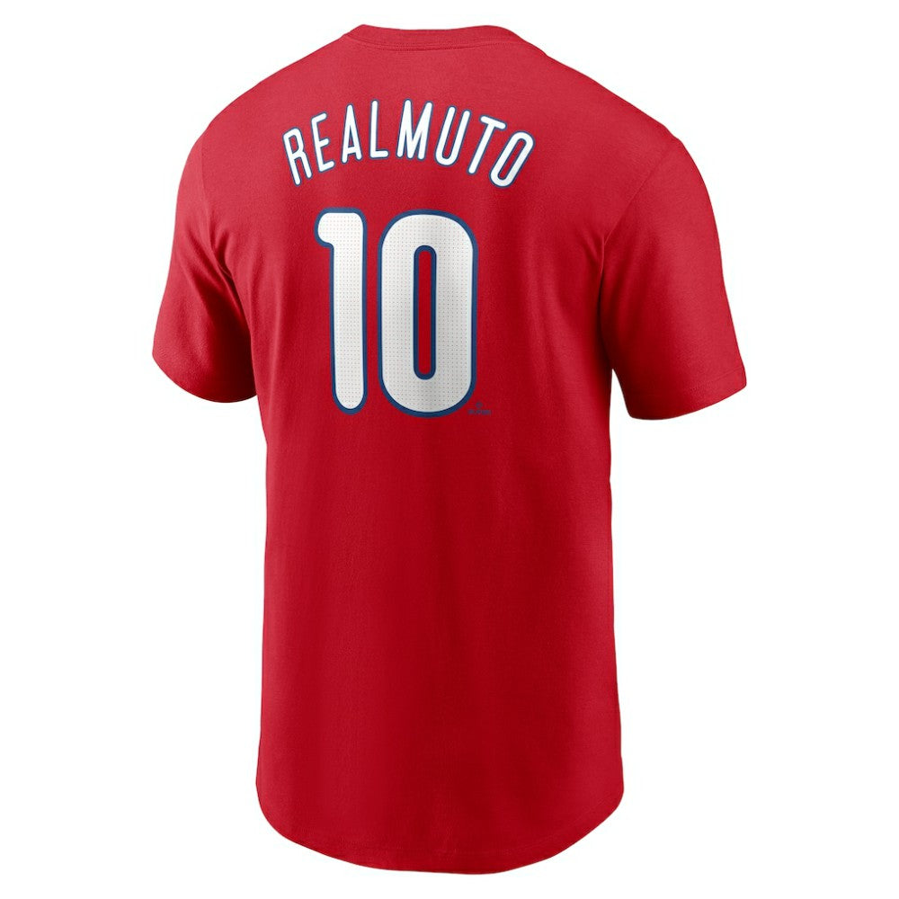 J.T. Realmuto Philadelphia Phillies Fuse Name & Number T-Shirt Red