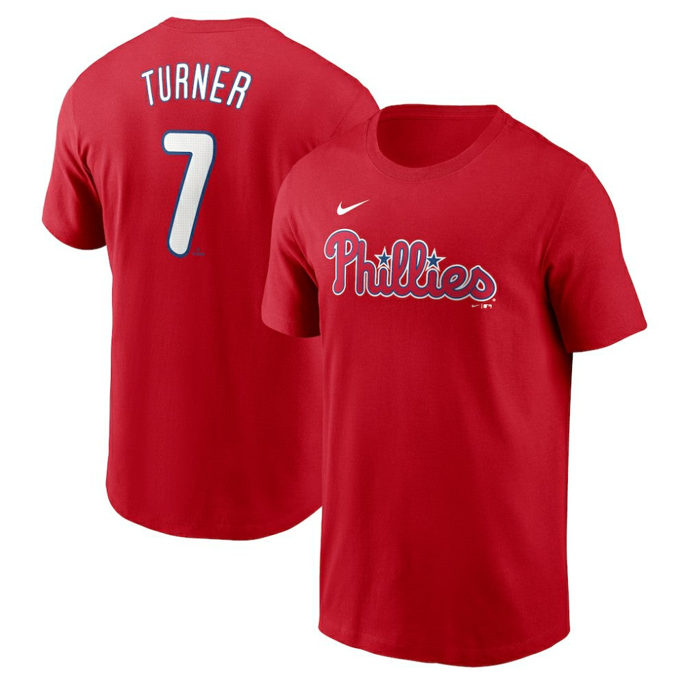 Trea Turner Philadelphia Phillies Fuse Name & Number T-Shirt Red