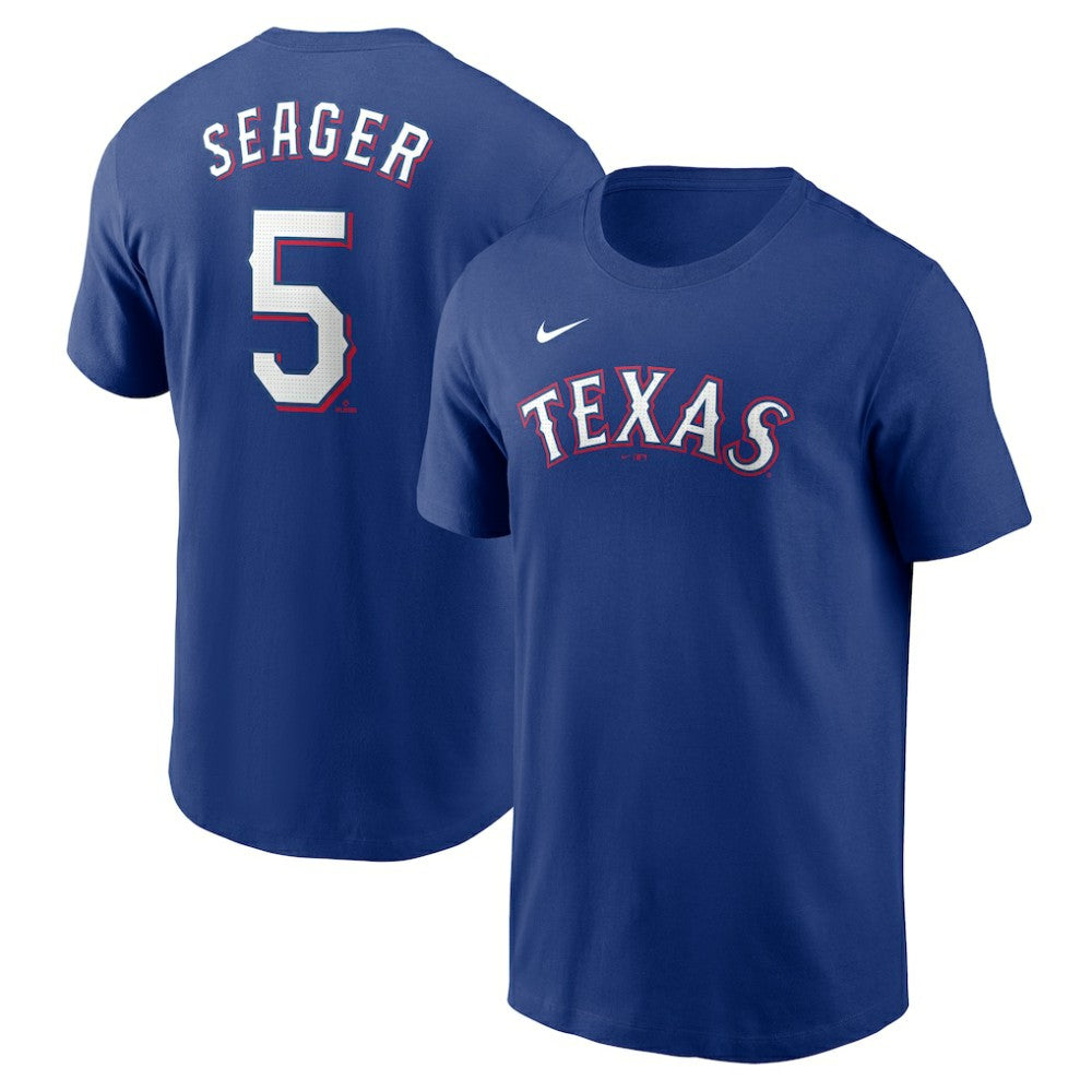 Corey Seager Texas Rangers Fuse Name & Number T-Shirt Royal