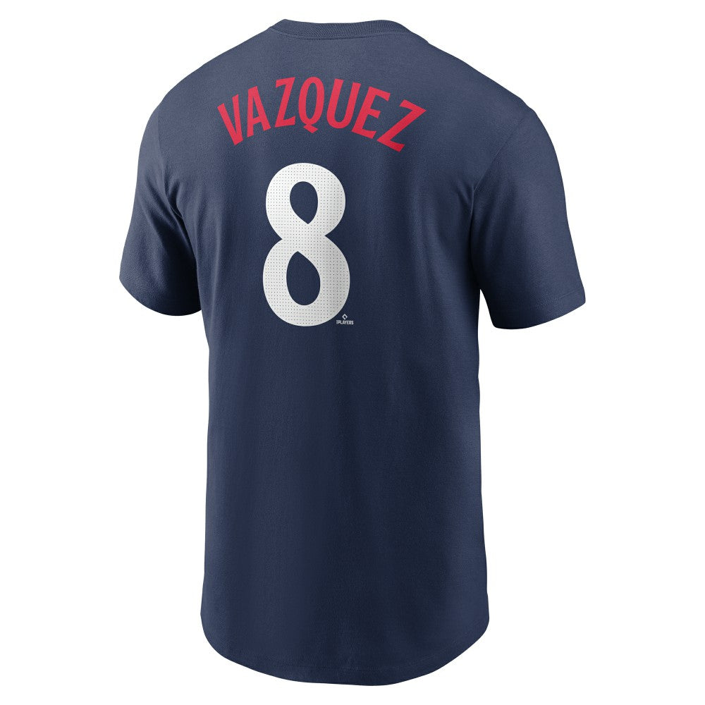 Christian Vazquez Minnesota Twins Fuse Name & Number T-Shirt Navy