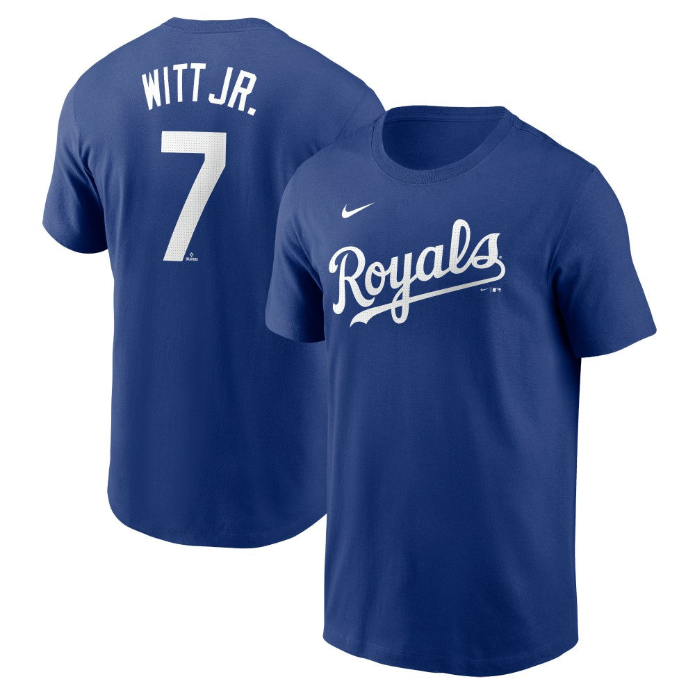 Bobby Witt Jr. Kansas City Royals Fuse Name & Number T-Shirt Royal