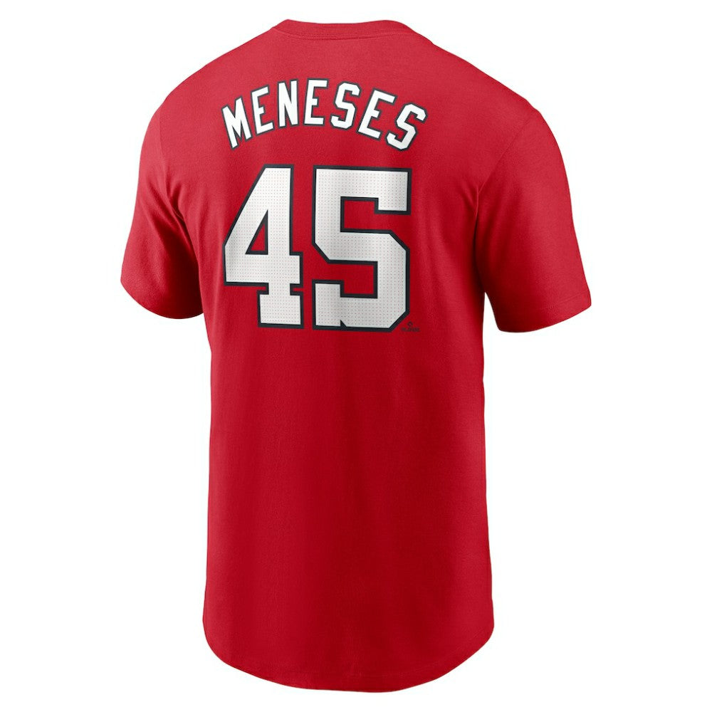 Joey Meneses Washington Nationals Fuse Name & Number T-Shirt Red